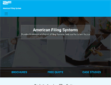 Tablet Screenshot of americanfiling.com